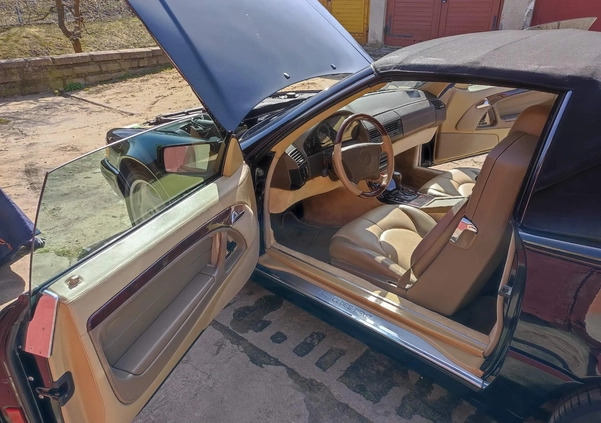 Mercedes-Benz SL cena 69000 przebieg: 98000, rok produkcji 1997 z Ślesin małe 742